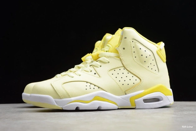 Reps TBK Retro Air Yellow Jordan 6 Floral (GS) 543390-800 Dynamic 0825